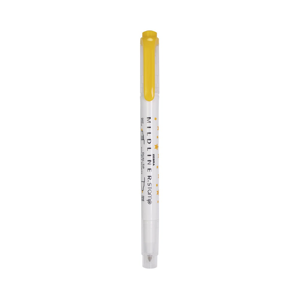 Mildliner DualTip Stamp Marker Star Gold