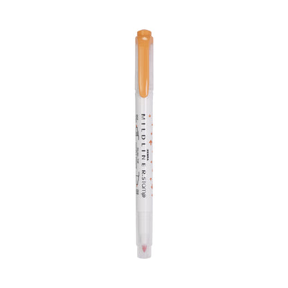 Mildliner DualTip Stamp Marker Arrow Apricot