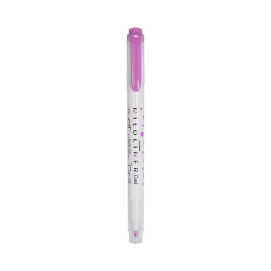 Mildliner DualTip Dot Marker Fuchsia
