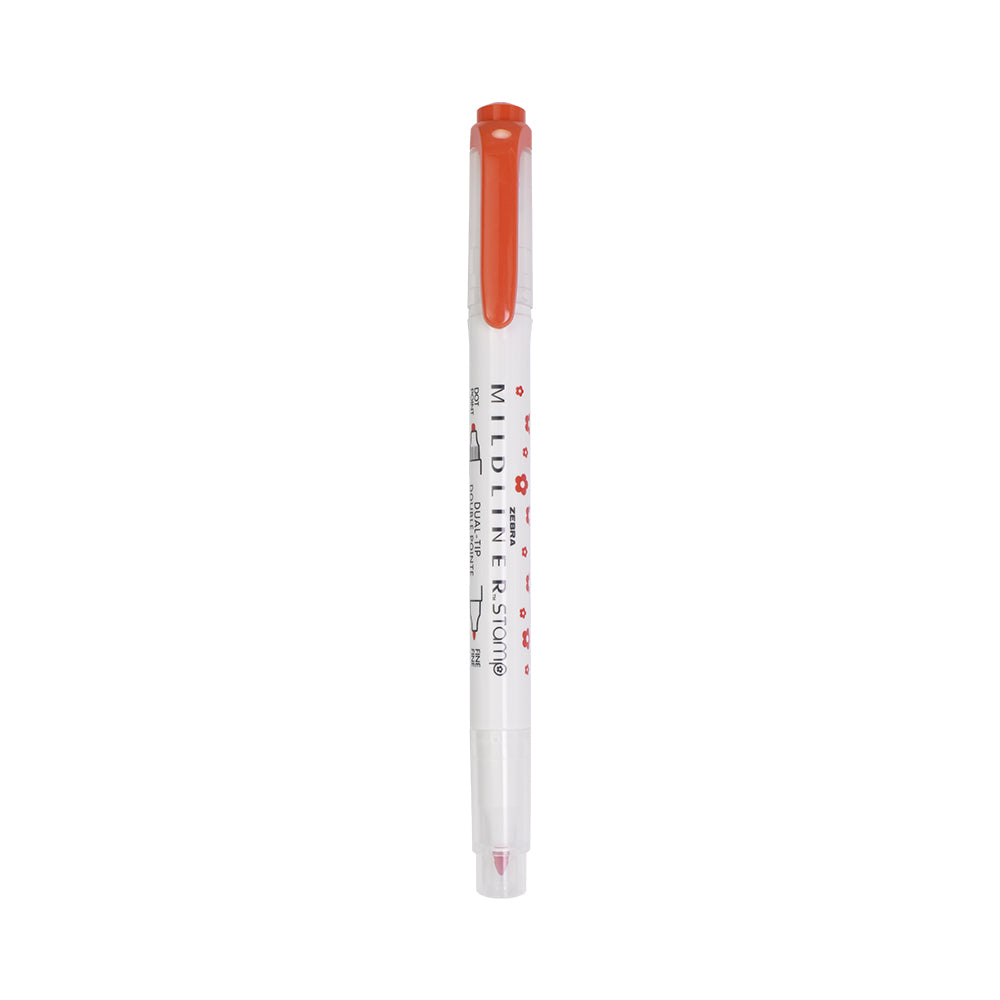 Mildliner DualTip Stamp Marker Daisy Marigold