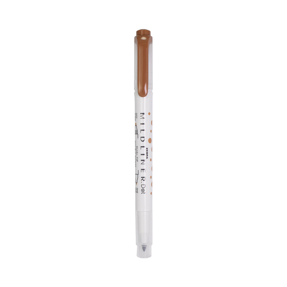 Mildliner DualTip Dot Marker Copper