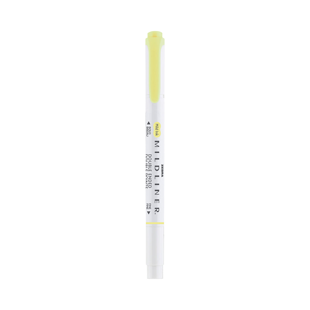 Mildliner Dual-Tip Highlighter Sherbet Yellow