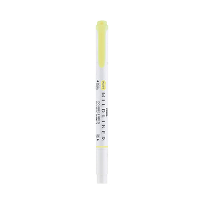 Mildliner Dual-Tip Highlighter Sherbet Yellow