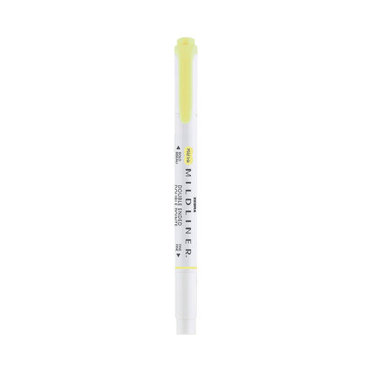 Mildliner Dual-Tip Highlighter Sherbet Yellow