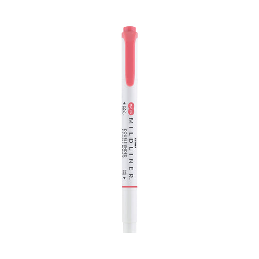 Mildliner Double Ended Highlighter Red Dozen UPC