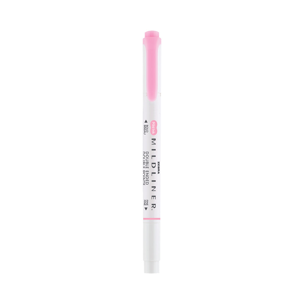Mildliner Double Ended Highlighter Pink Dozen UPC