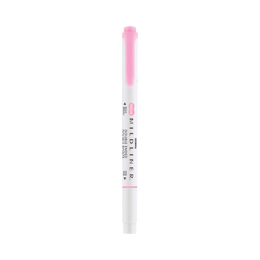 Mildliner Double Ended Highlighter Pink Dozen UPC
