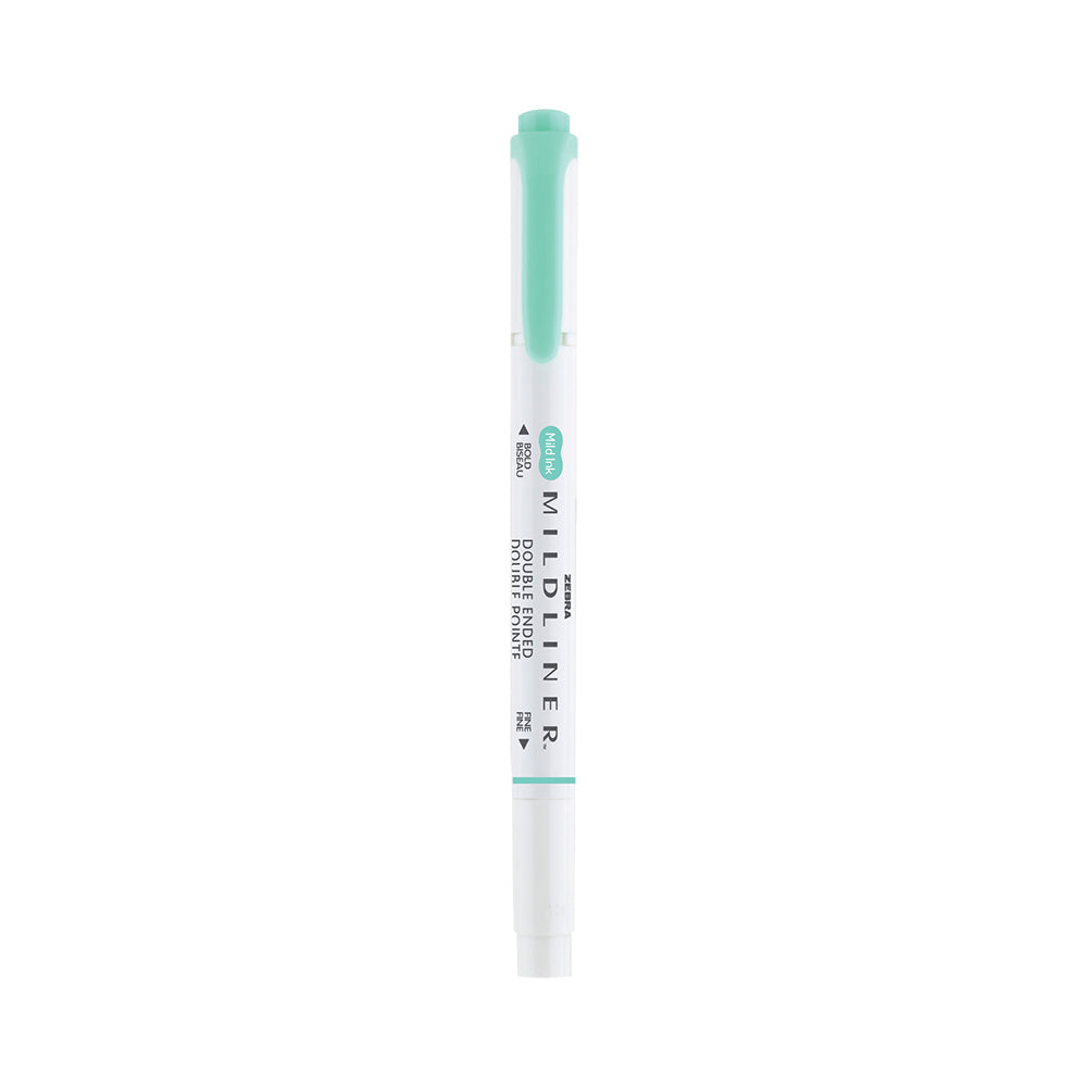 Mildliner Double Ended Highlighter Blue Green Dozen UPC
