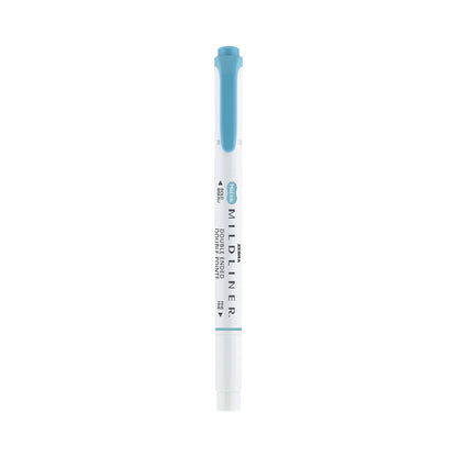 Mildliner Double Ended Highlighter Smoke Blue Dozen UPC