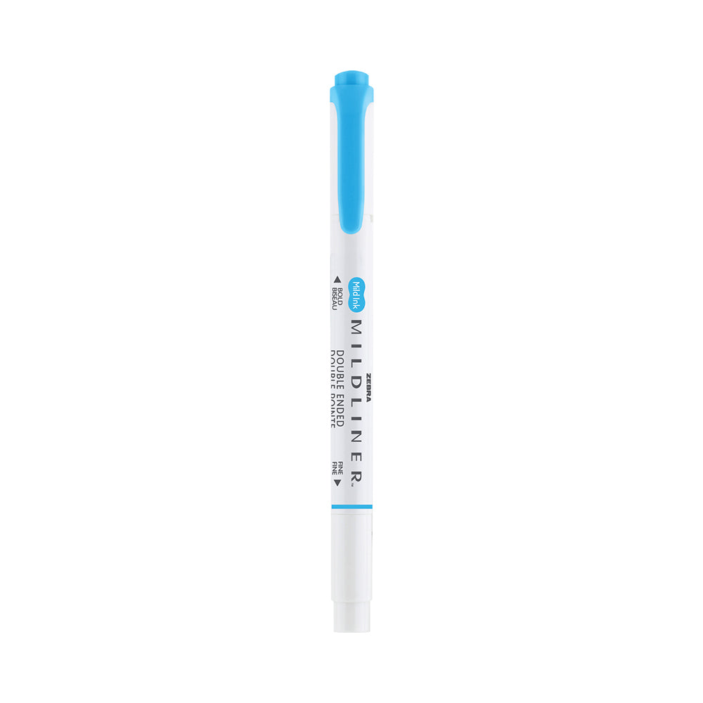 Mildliner Double Ended Highlighter Cyan Dozen UPC