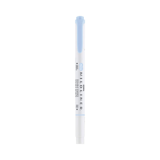 Mildliner Dual-Tip Highlighter Soda Blue