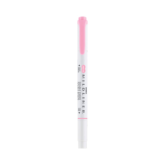 Mildliner Dual-Tip Highlighter Baby Pink