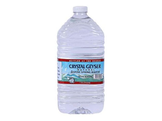 Test Crystal Geyser Bottle Water 1GL