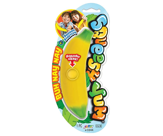 Squishy Banana Toy, 4 in 