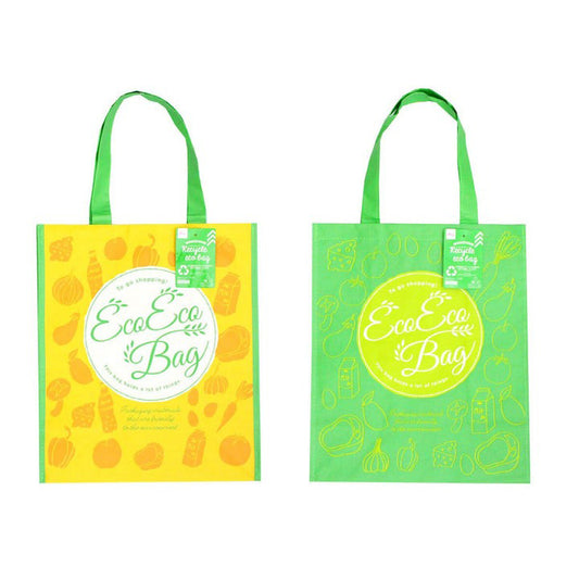 Eco Shopping Bag Recycled, 12.99 x 15.35 x 7.28 in