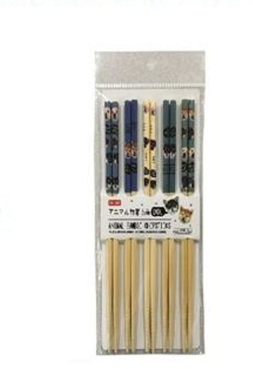 Chopsticks Bamboo Animal Design