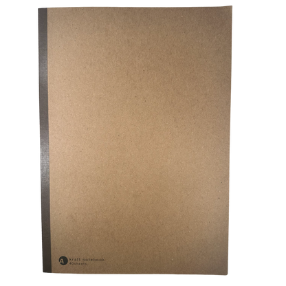 A4 Notebook - 7mm Ruled - 40 Sheets, 8.27 x 11.69 in