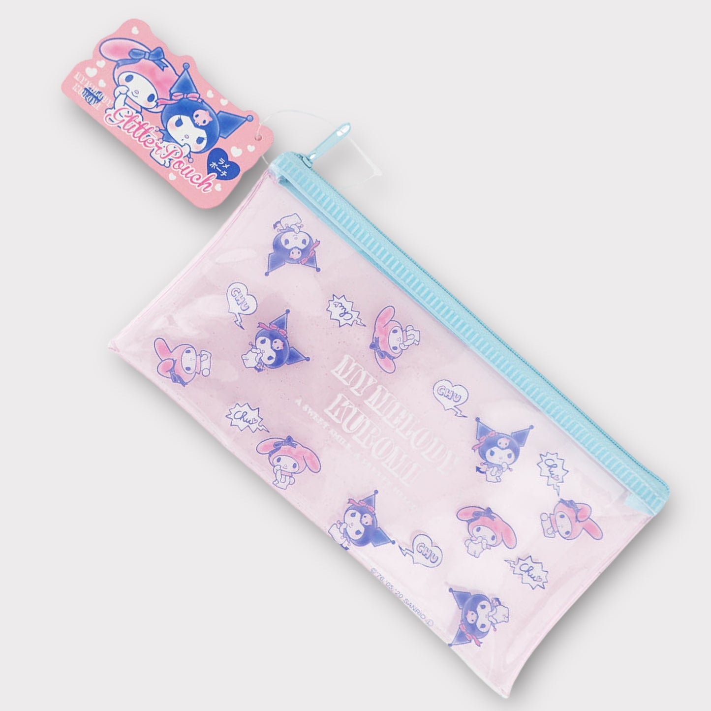 Sanrio - Zip Bag - My Melody and Kuromi, 3.94 x 7.87 in