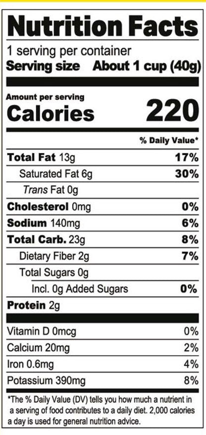 Daiso_POTATO STICKS/(NORISHIO STICK) 1.41OZ_NutritionFacts