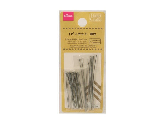 Daiso T-Pins Assortment -Silver Color- FrontPackage