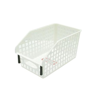 Stackable Basket M - Off White, 5.7 x 9.4 x h4.9 in