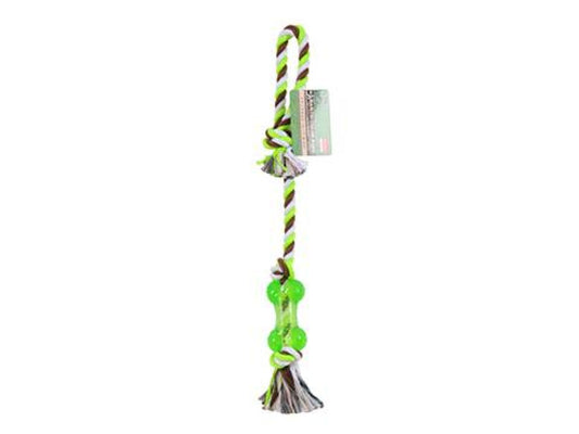 Daiso Earth color rope with bone FrontPackage