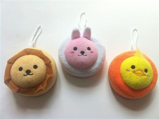 Daiso animal bath sponge FrontPackage