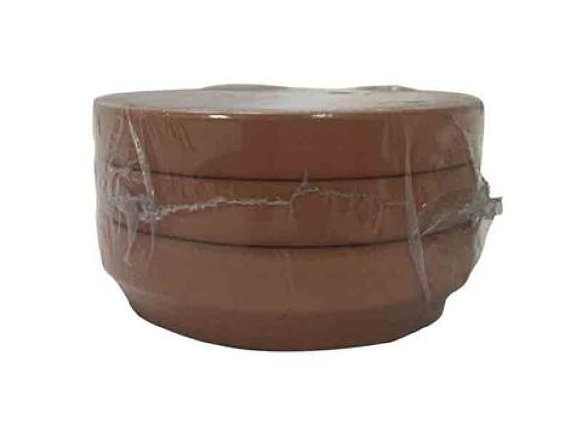 Daiso Unglazed Plant Saucer -3 pcs.- FrontPackage