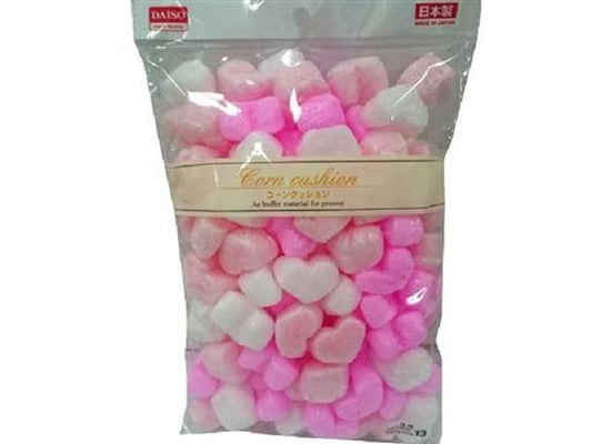 Daiso Corn Cushions -Pink White- FrontPackage