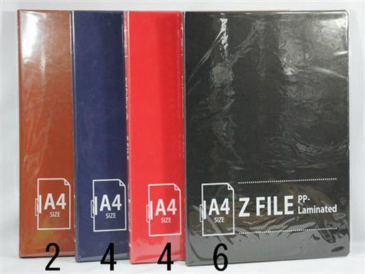 Daiso A4SIZE Z FILE PP-Laminated FrontPackage