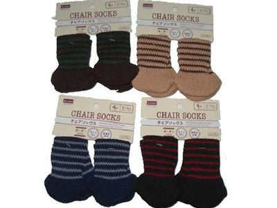 Chair Socks - Striped 4Pcs