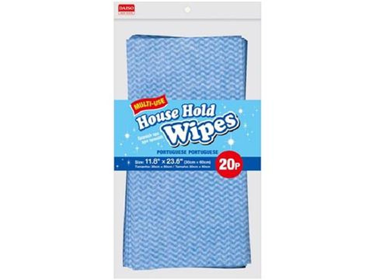 Daiso House Hold Wipes -20 pcs.- FrontPackage