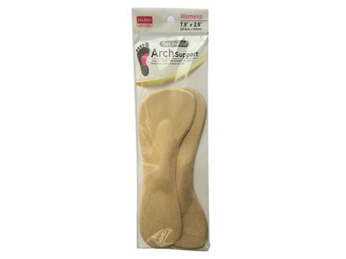 Daiso Gel Insole Arch Support FrontPackage