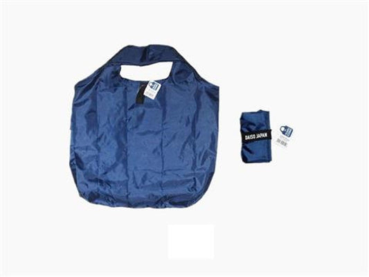 Daiso Eco Bag With Band Indigo FrontPackage