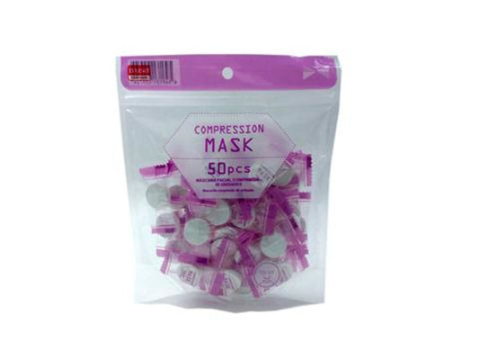 Daiso Compression mask 50pcs FrontPackage