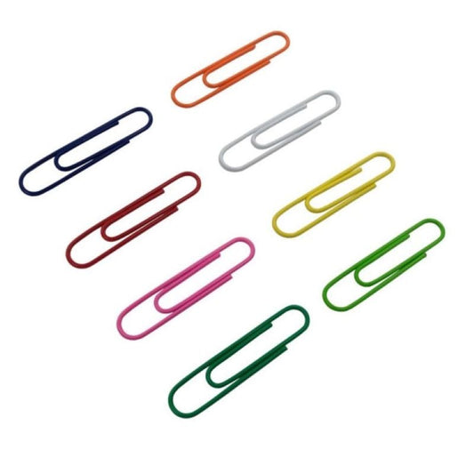 Color Paper Clips -50 pcs.-