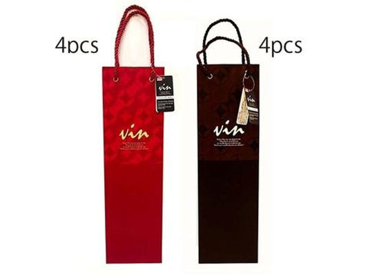 Daiso Wine Bottle Gift Bag with Handles FrontPackage