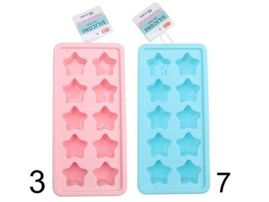 Daiso Silicone 10 Star Ice Tray FrontPackage