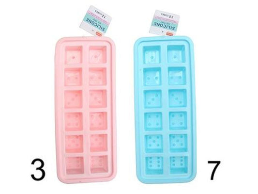 Daiso Silicone 12 Cube Ice Tray FrontPackage