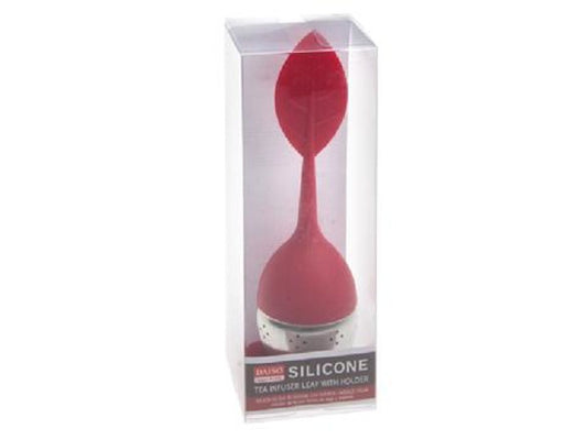 Daiso Silicone Tea Infuser Leaf with Holder FrontPackage
