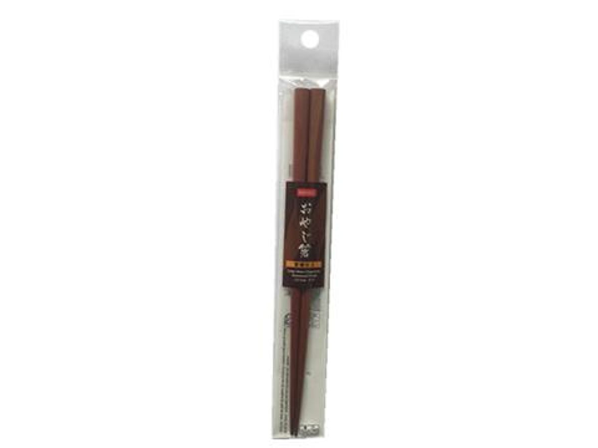 Daiso Large Mens Chopsticks -Rosewood Finish- FrontPackage