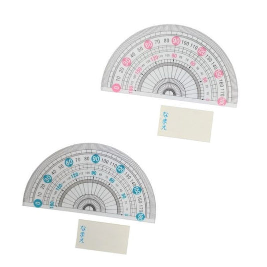 Daiso School Protractor -1 sheet- FrontPackage