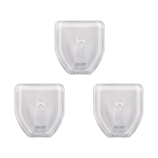 Daiso Adhesive Hook -Clear - 3 pcs.- FrontPackage