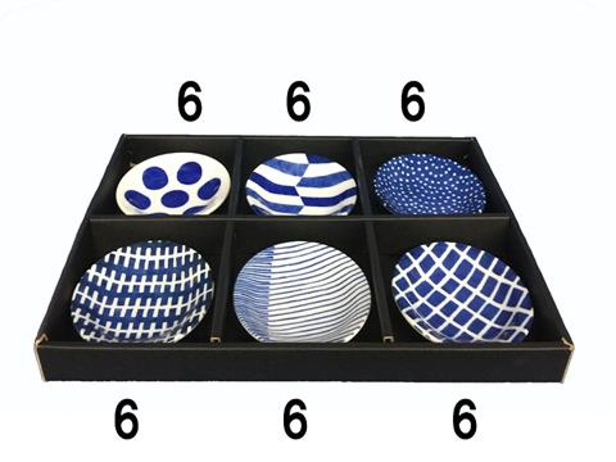 Daiso Small Dish -6 Patterns- FrontPackage