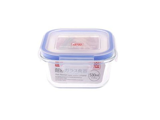 Daiso Microwave Safe Heat-Resistant Glass Sealed Container FrontPackage