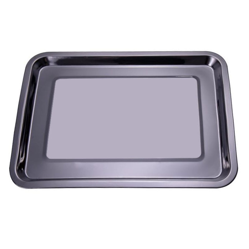 Stainless Steel Tray - 11.5 x 15.4 x h0.7 in