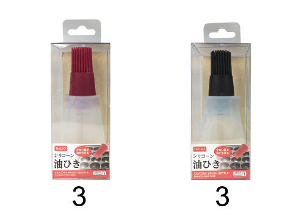 Daiso Silicone Brush Bottle FrontPackage