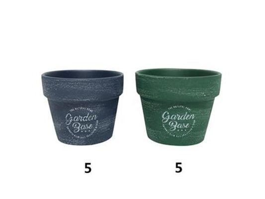Daiso Unglazed Plant Pot FrontPackage