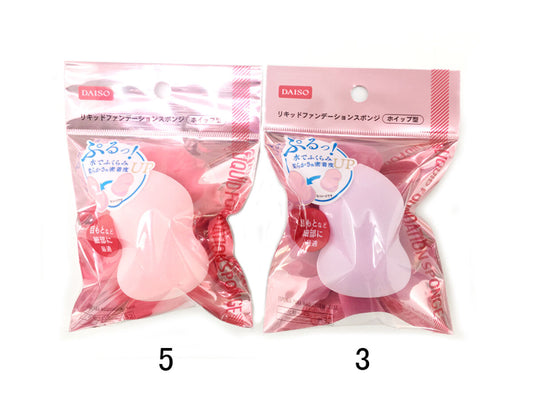 Daiso Liquid Foundation Sponge FrontPackage