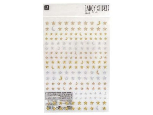 STICKER 4 23 GLITTER STAR